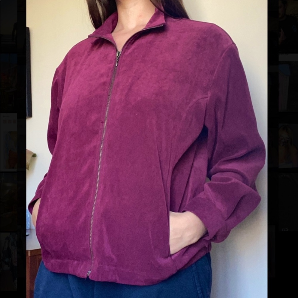 Vintage Teddi Petite Zip Up Jacket 90s